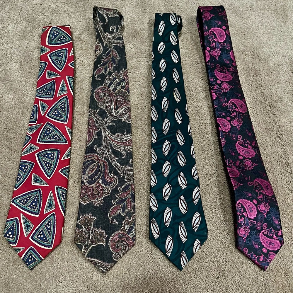 Stylish Men's Tie Set - Multicolor